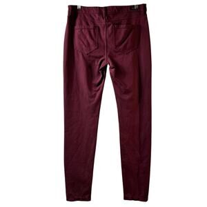 Liverpool Burgandy Maroon Wine Gia Glider Jeans Jeggings 8/29